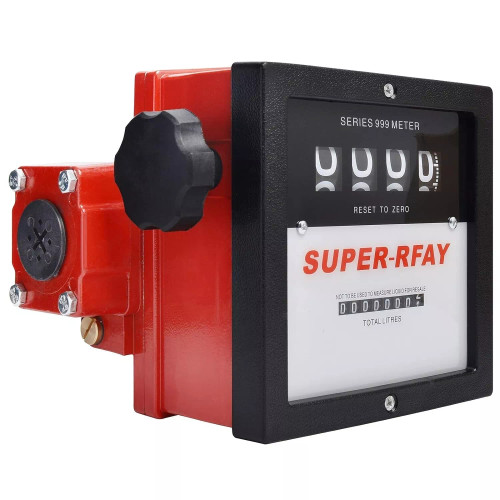 Replacement Meter for Fill-Rite 901C Mechanical Flowmeter, 4 Digit Mechanical Fuel Transfer Meter