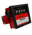 1" or 3/4"  Aluminum Fuel Flow Meter 4 Digital for Diesel Tank Transfer Pump, 