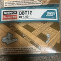 SIMPSON STRONG-TIE, DECK BOARD TIES, DBT1Z-R50