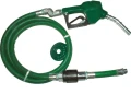 Catlow 3/4" Auto Diesel Green Hose and Nozzle Breakaway, Swivel, Whip Hose Package HA014