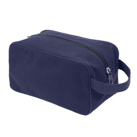 navy blue travel bag