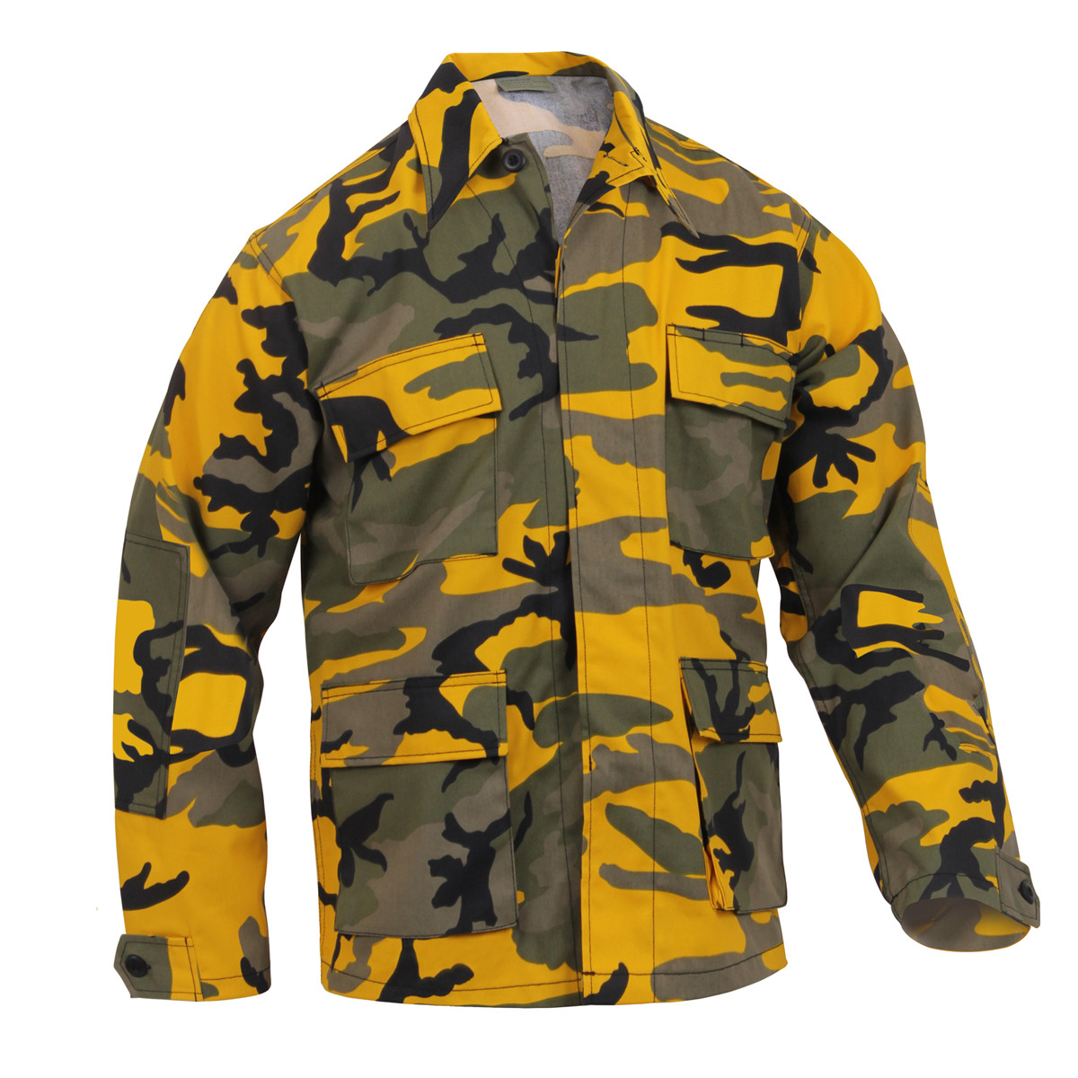 Shop Yellow Camo BDU Shirts - Fatigues Army Navy Gear