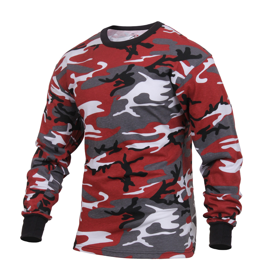 Shop Red Camo Long Sleeve T’s - Fatigues Army Navy