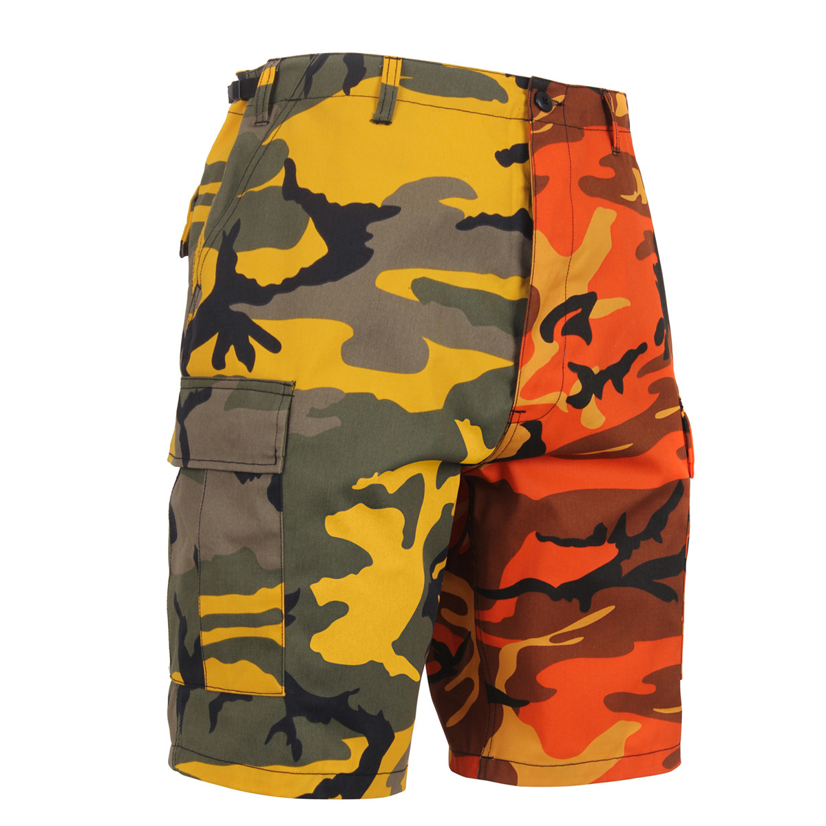 Shop Two/Tone Camo Cargo Shorts - Fatigues Army Navy