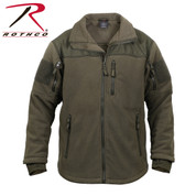 Olive Drab Spec Ops Tactical Fleece Jacket - Rothco View