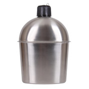 GI Style Stainless Steel Canteen - View