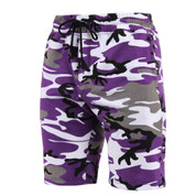 Camo Sweat Shorts - View