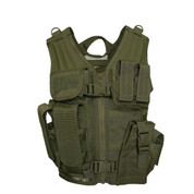 Kids Military Tactical Cross Draw Vest - View