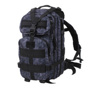 Kids Navy Midnight Digital Camo Backpack - View