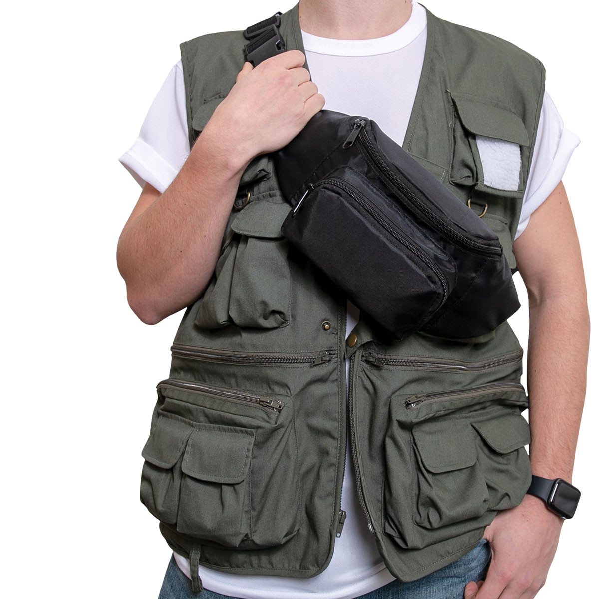 army fatigue fanny pack