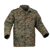 Woodland Digital Camo M-65 Field Jackets - View