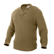  WW II Style Vintage Mechanics Jeep Sweater - Full View