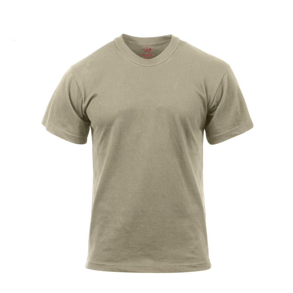Shop Desert Sand Moisture Wicking T Shirt - Fatigues Army Navy Gear