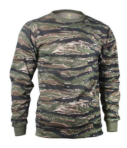 Shop Tiger Stripe Camo Long Sleeve T Shirts - Fatigues Army Navy Gear