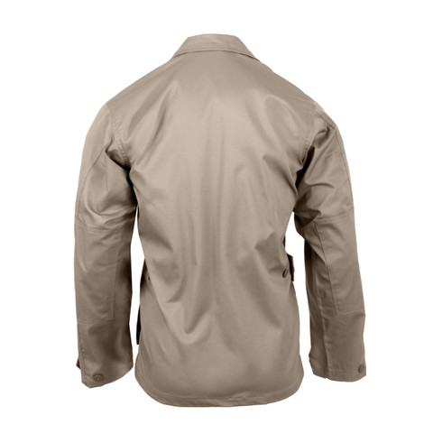 Shop Rothco Khaki Poly/Cotton BDU Jackets - Fatigues Army Navy Gear