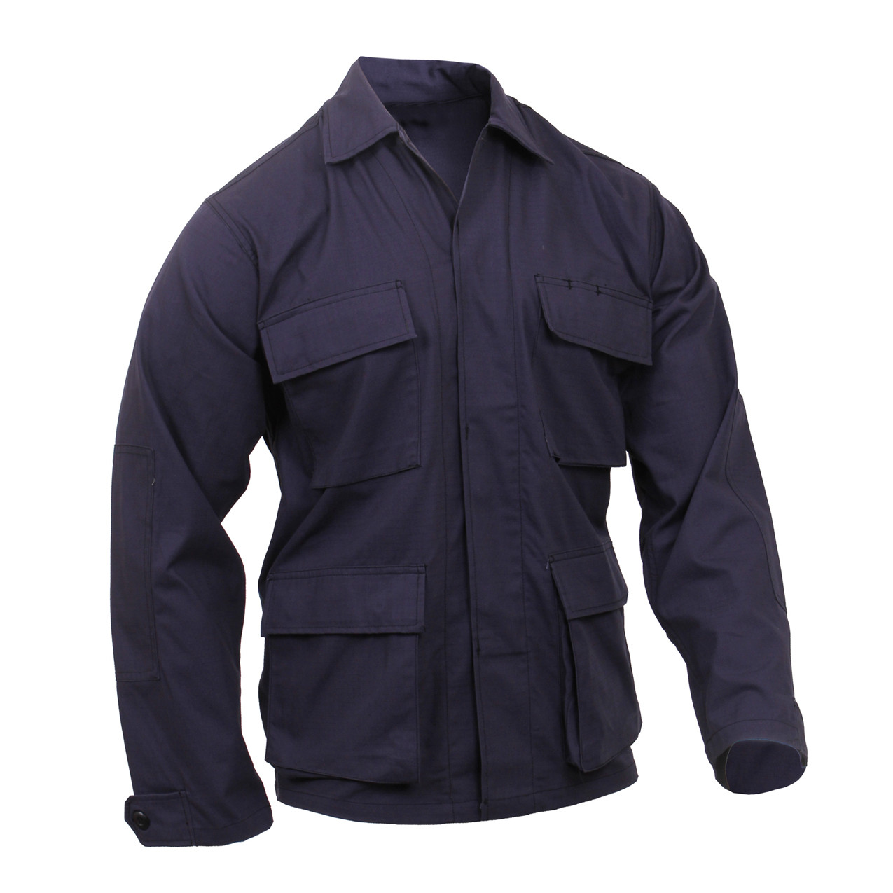 Shop Rothco Navy 100% Ripstop Cotton BDU Jackets - Fatigues Army Navy Gear