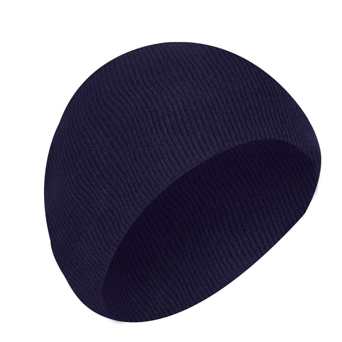 Shattered Skull Cap Beanie Navy main image 1