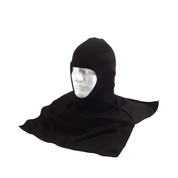 Black Polypro Balaclava w/Dickie - View