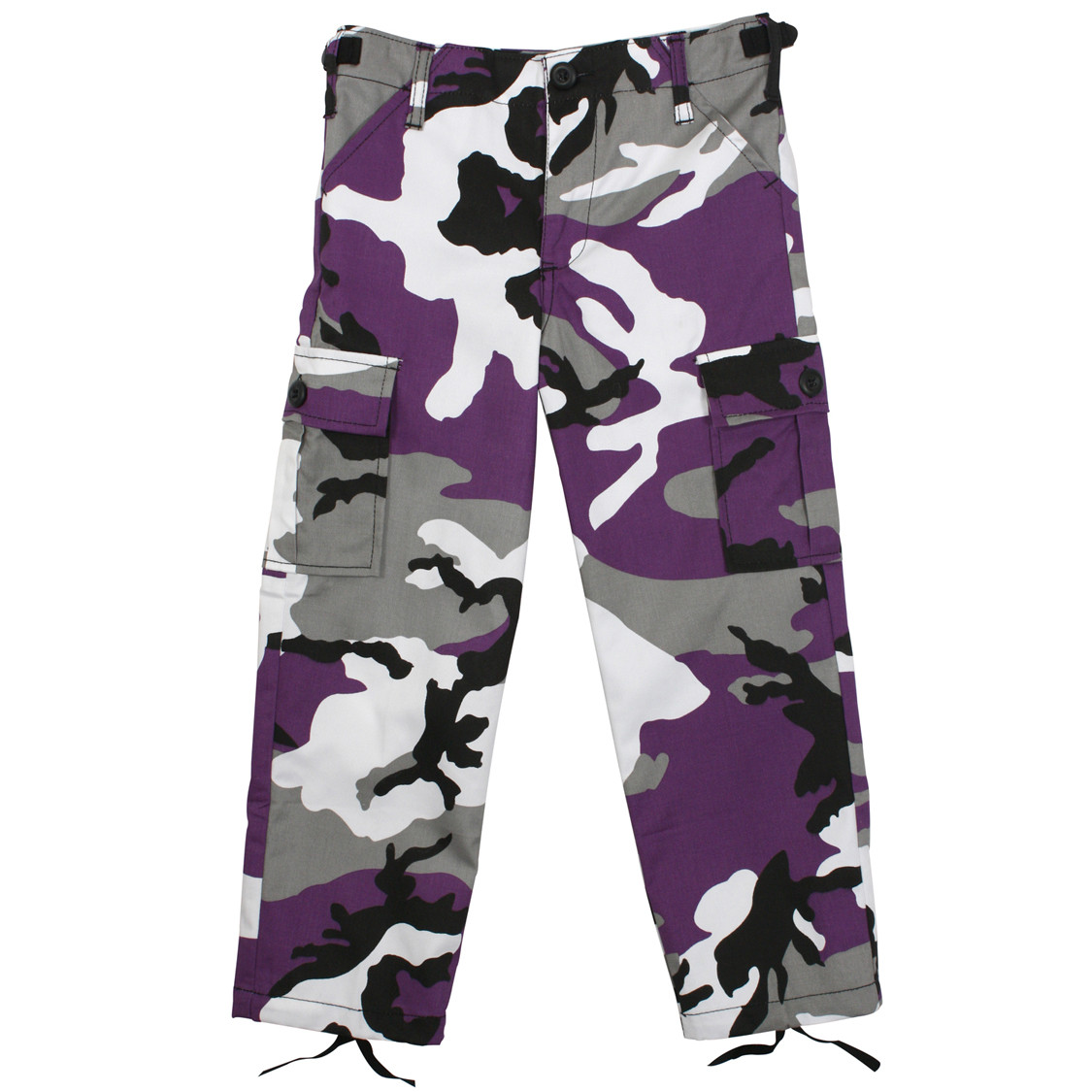 purple cargo camo pants