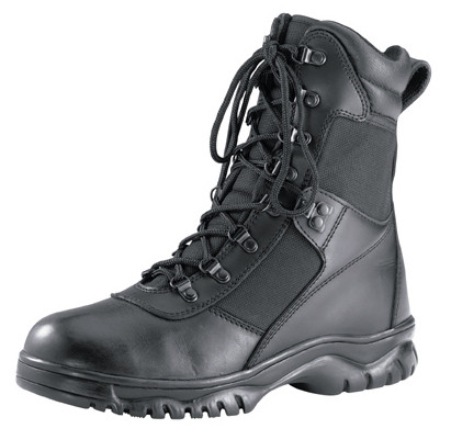 kids black army boots
