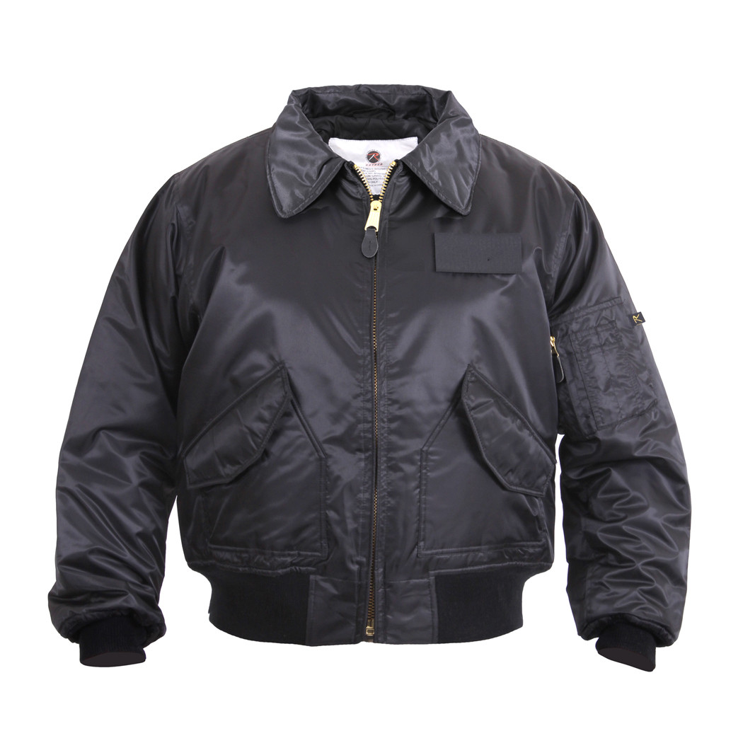 Shop Rothco Black CWU-45P Flight Jackets - Fatigues Army Navy Gear