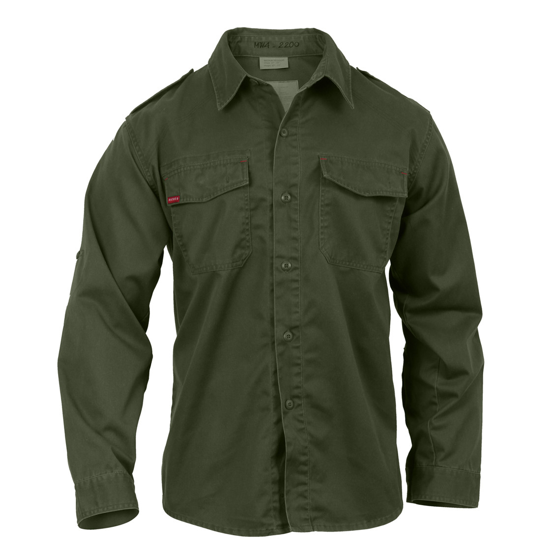 army fatigue dress shirt