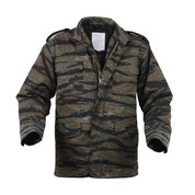 M-65 Tiger Stripe Camo Field Jacket - Front View