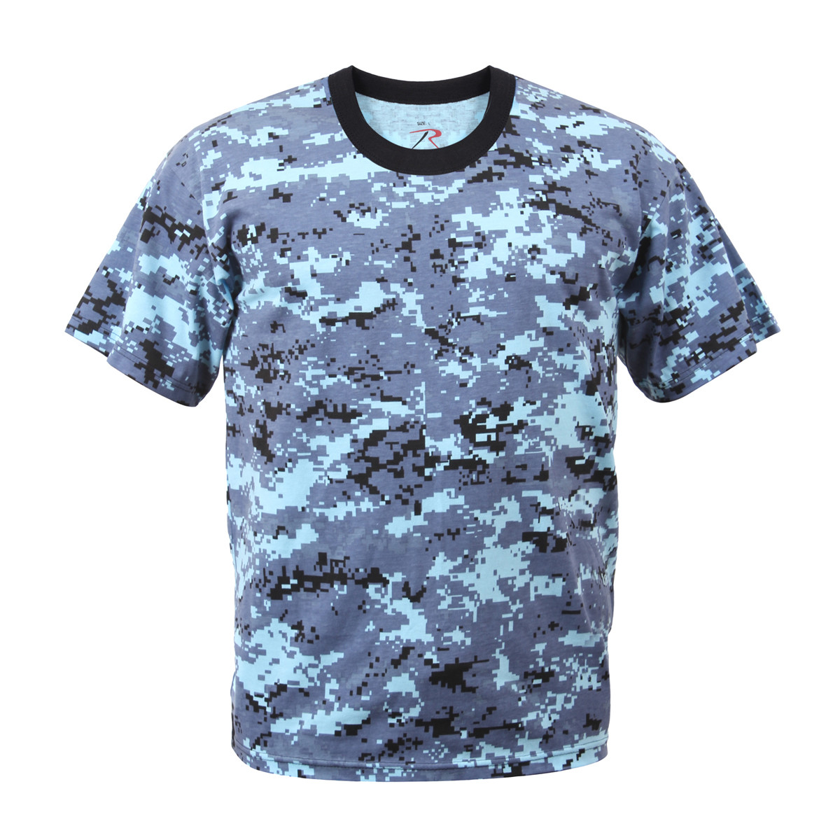 Shop Sky Blue Digital Camo T Shirts Fatigues Army Navy