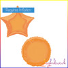 Pumpkin Orange Foil Balloon Shapes