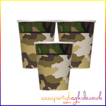 Camouflage Party Cups