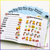 Circus Activity Booklets with Internal Pages