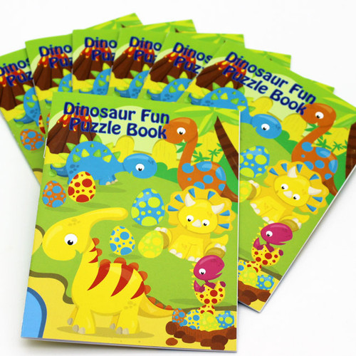 Dinosaur Activity Booklet Front Cover