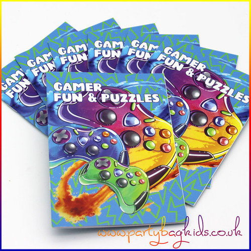 Gamer Themed Activity Booklet Front Cover