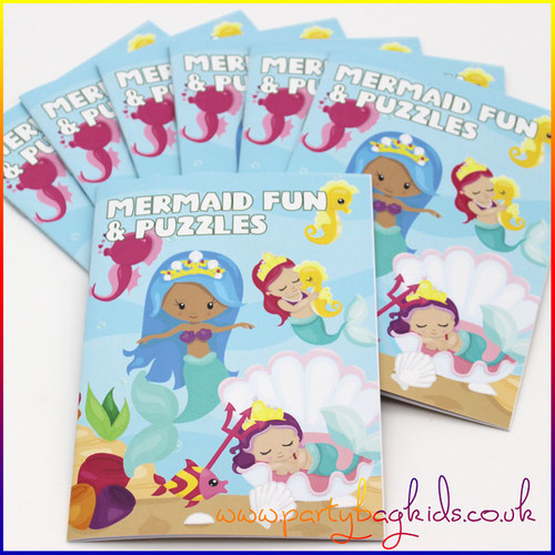 Mermaids Activity Booklet Front Cover