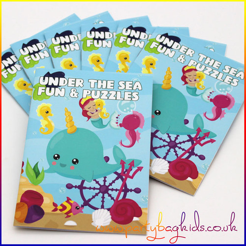 Under the Sea Activity Booklet Front Cover