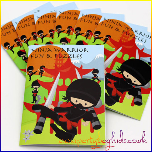 Ninja Activity Booklet Front Cover