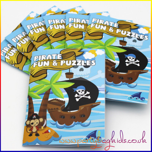 Pirate Activity Booklet Front Cover