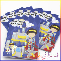 Prince Charming Activity Booklet Front Cover