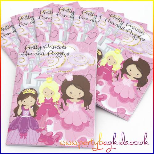 Pretty Princess Activity Booklet Front Cover