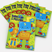 Robots Activity Booklet Front Cover