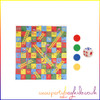 A pack of 4 mini Snakes and Ladders games with colourful boards and dice, perfect for kids' party bags, prizes, or table activities.