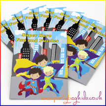 Super Hero Activity Booklet Front Cover