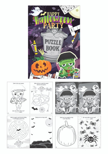 Halloween Party Activity Booklets