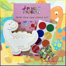 Paint Your Own Cookie Kit - Dinosaur