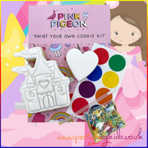 Paint your own cookie kit - Princess Castle