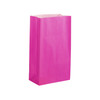 Bright Pink Paper Party Bag