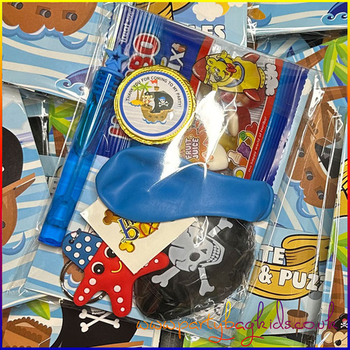 Pirate Party Bag filler pack for children's birthday parties