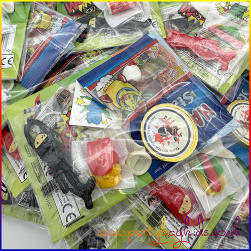 Ninja Party Bag filler pack for boy’s birthday parties