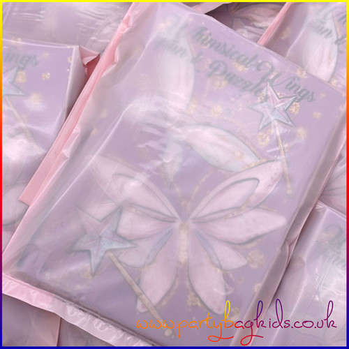 Whimsical Fairy Wings Party Bag in Baby pink