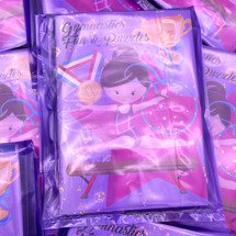 Gymnast Party Bag in Purple Cello